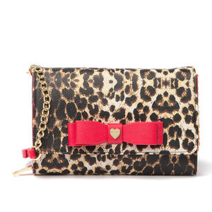 Betsey Johnson Leopard Crossbody Bag